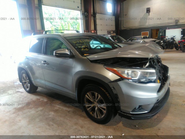 TOYOTA HIGHLANDER 2015 5tdjkrfh1fs187187