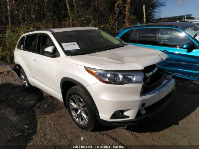 TOYOTA HIGHLANDER 2015 5tdjkrfh1fs187982