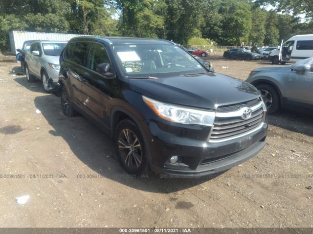 TOYOTA HIGHLANDER 2016 5tdjkrfh1gs236633