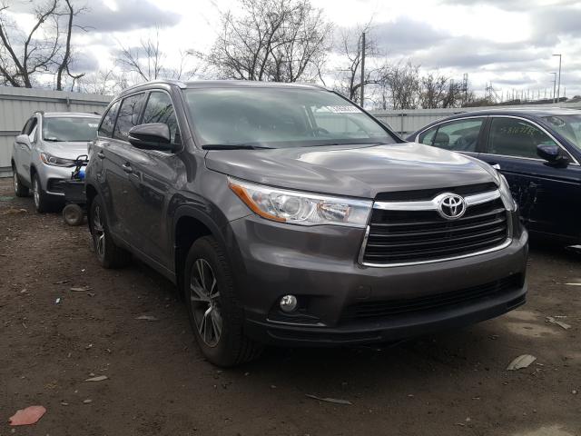 TOYOTA HIGHLANDER 2016 5tdjkrfh1gs256588