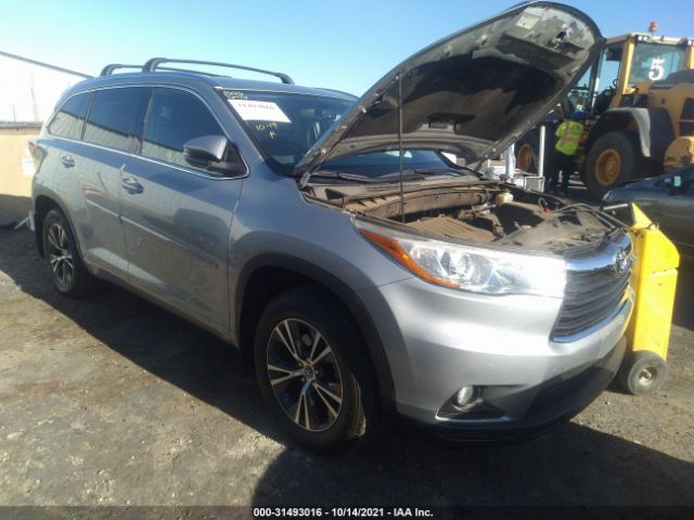 TOYOTA HIGHLANDER 2016 5tdjkrfh1gs260978