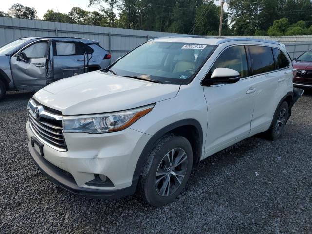 TOYOTA HIGHLANDER 2016 5tdjkrfh1gs305773