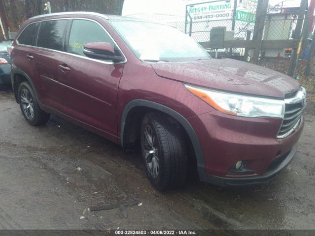 TOYOTA HIGHLANDER 2016 5tdjkrfh1gs313775