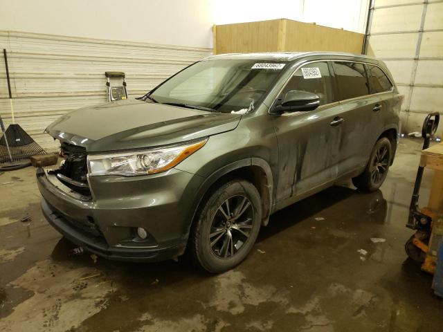 TOYOTA HIGHLANDER 2016 5tdjkrfh1gs324355