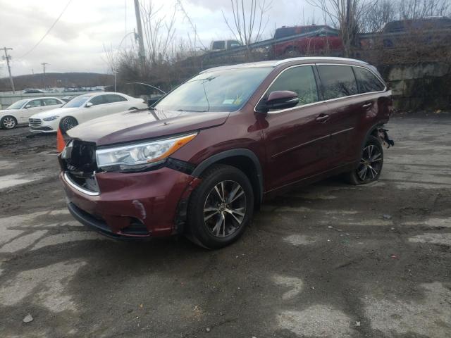 TOYOTA HIGHLANDER 2016 5tdjkrfh1gs347876