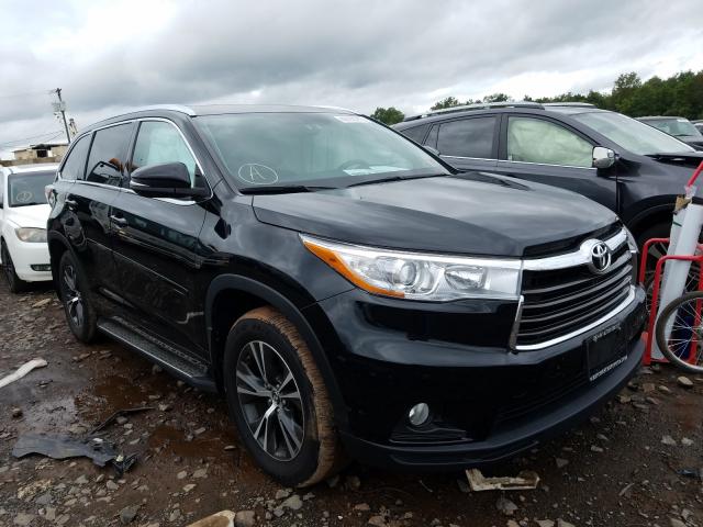 TOYOTA HIGHLANDER 2016 5tdjkrfh1gs347893