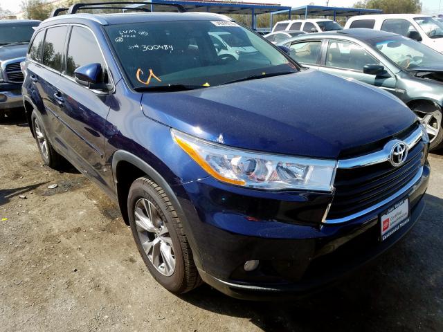 TOYOTA HIGHLANDER 2014 5tdjkrfh2es024403