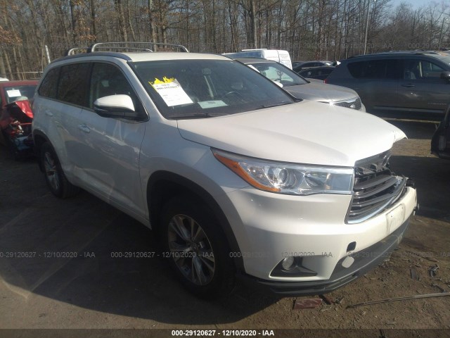 TOYOTA HIGHLANDER 2014 5tdjkrfh2es065565