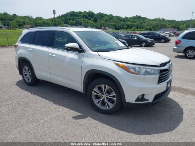 TOYOTA HIGHLANDER 2015 5tdjkrfh2fs073490