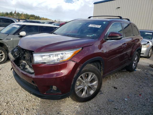 TOYOTA HIGHLANDER 2015 5tdjkrfh2fs093965