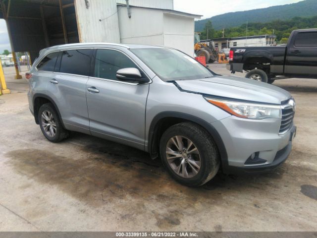 TOYOTA HIGHLANDER 2015 5tdjkrfh2fs097854