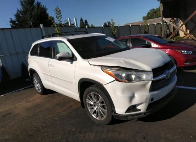 TOYOTA HIGHLANDER 2015 5tdjkrfh2fs098583