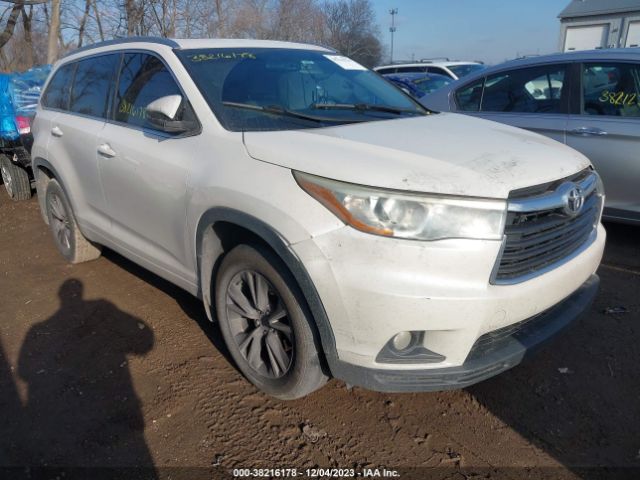 TOYOTA HIGHLANDER 2015 5tdjkrfh2fs110294