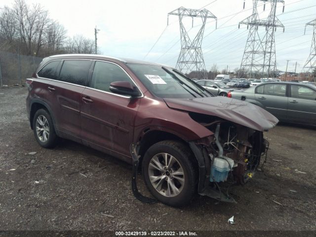 TOYOTA HIGHLANDER 2015 5tdjkrfh2fs146793