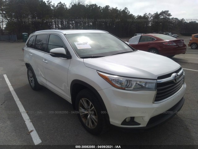 TOYOTA HIGHLANDER 2015 5tdjkrfh2fs149161