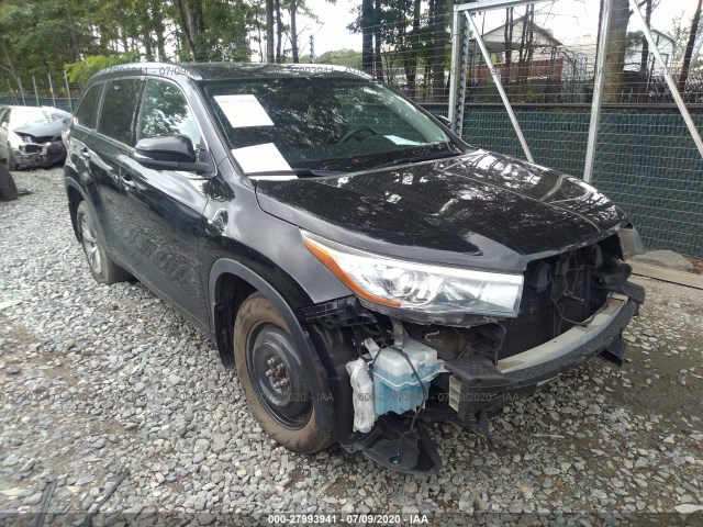 TOYOTA HIGHLANDER 2015 5tdjkrfh2fs167109