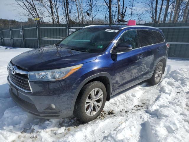 TOYOTA HIGHLANDER 2015 5tdjkrfh2fs180183