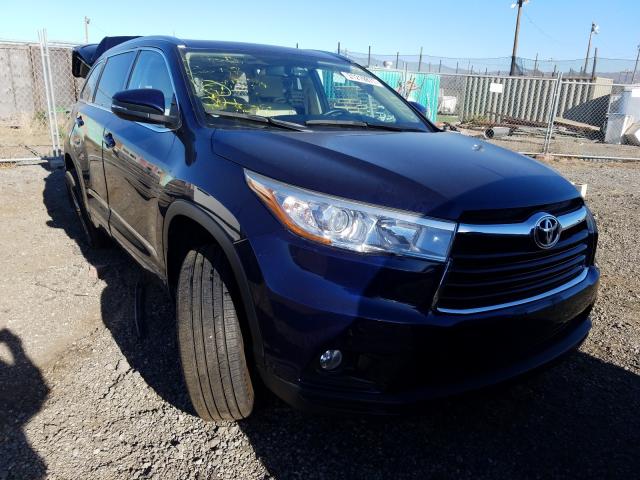 TOYOTA HIGHLANDER 2015 5tdjkrfh2fs191569