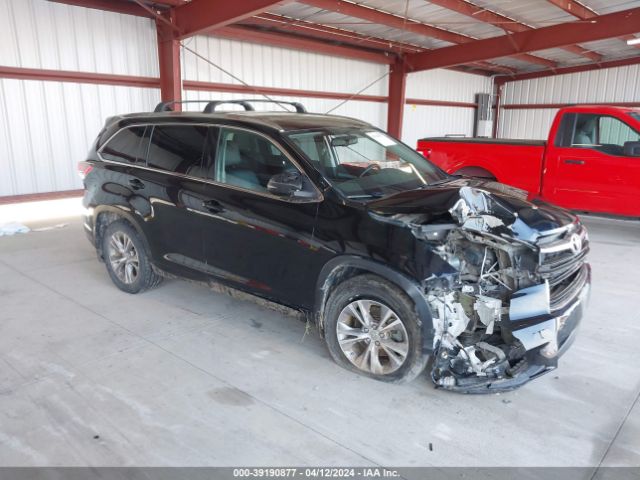 TOYOTA HIGHLANDER 2015 5tdjkrfh2fs198750