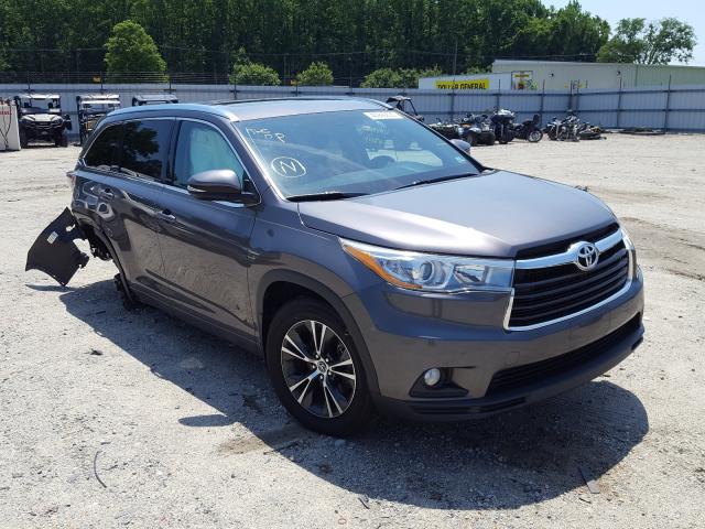 TOYOTA HIGHLANDER 2016 5tdjkrfh2gs232185