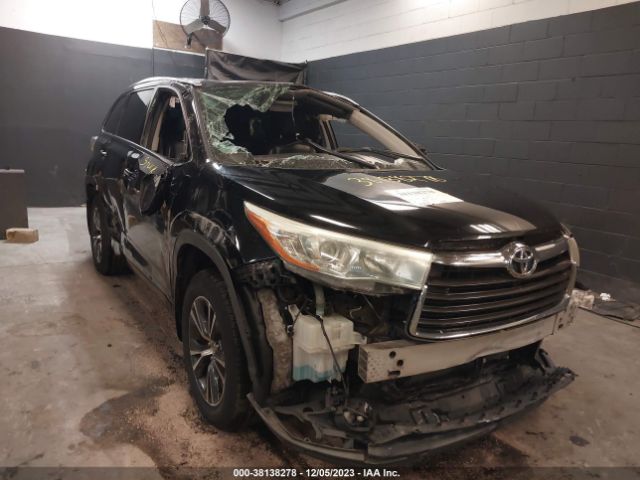 TOYOTA HIGHLANDER 2016 5tdjkrfh2gs248712