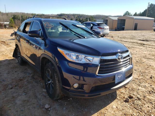 TOYOTA HIGHLANDER 2016 5tdjkrfh2gs261931