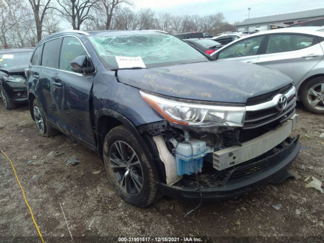 TOYOTA HIGHLANDER 2016 5tdjkrfh2gs275778