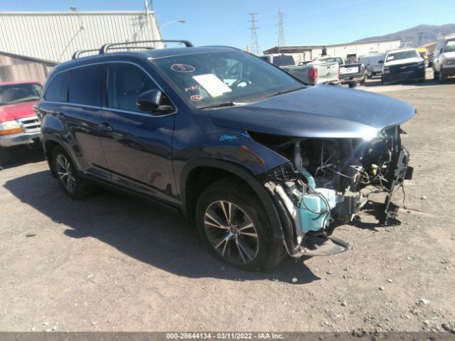 TOYOTA HIGHLANDER 2016 5tdjkrfh2gs279569