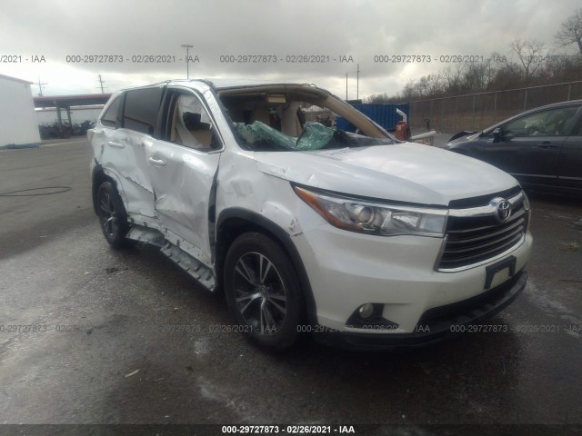 TOYOTA HIGHLANDER 2016 5tdjkrfh2gs306737