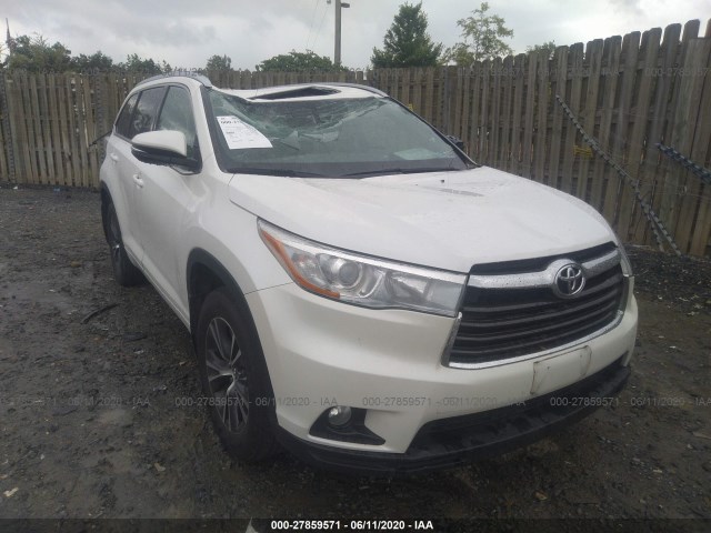 TOYOTA HIGHLANDER 2016 5tdjkrfh2gs336188