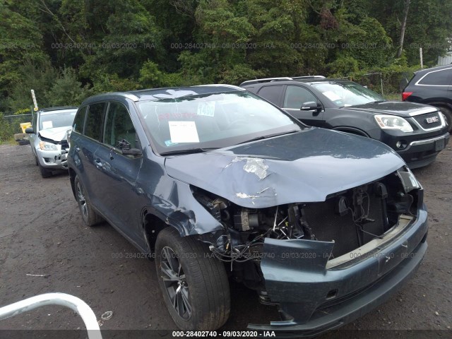 TOYOTA HIGHLANDER 2016 5tdjkrfh2gs342234