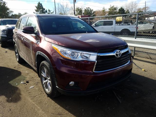 TOYOTA HIGHLANDER 2014 5tdjkrfh3es049746