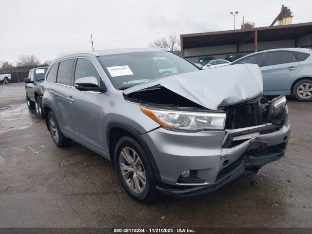 TOYOTA HIGHLANDER 2015 5tdjkrfh3fs076463