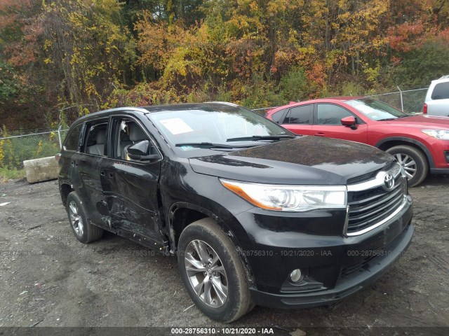 TOYOTA HIGHLANDER 2015 5tdjkrfh3fs079394