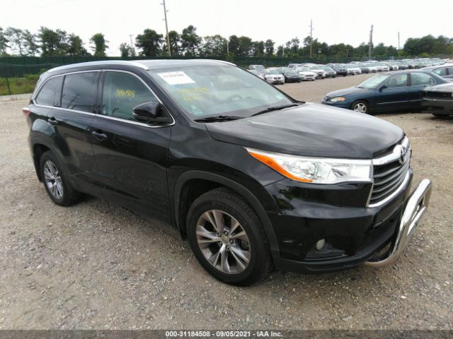 TOYOTA HIGHLANDER 2015 5tdjkrfh3fs088578