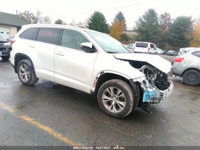 TOYOTA HIGHLANDER 2015 5tdjkrfh3fs117870