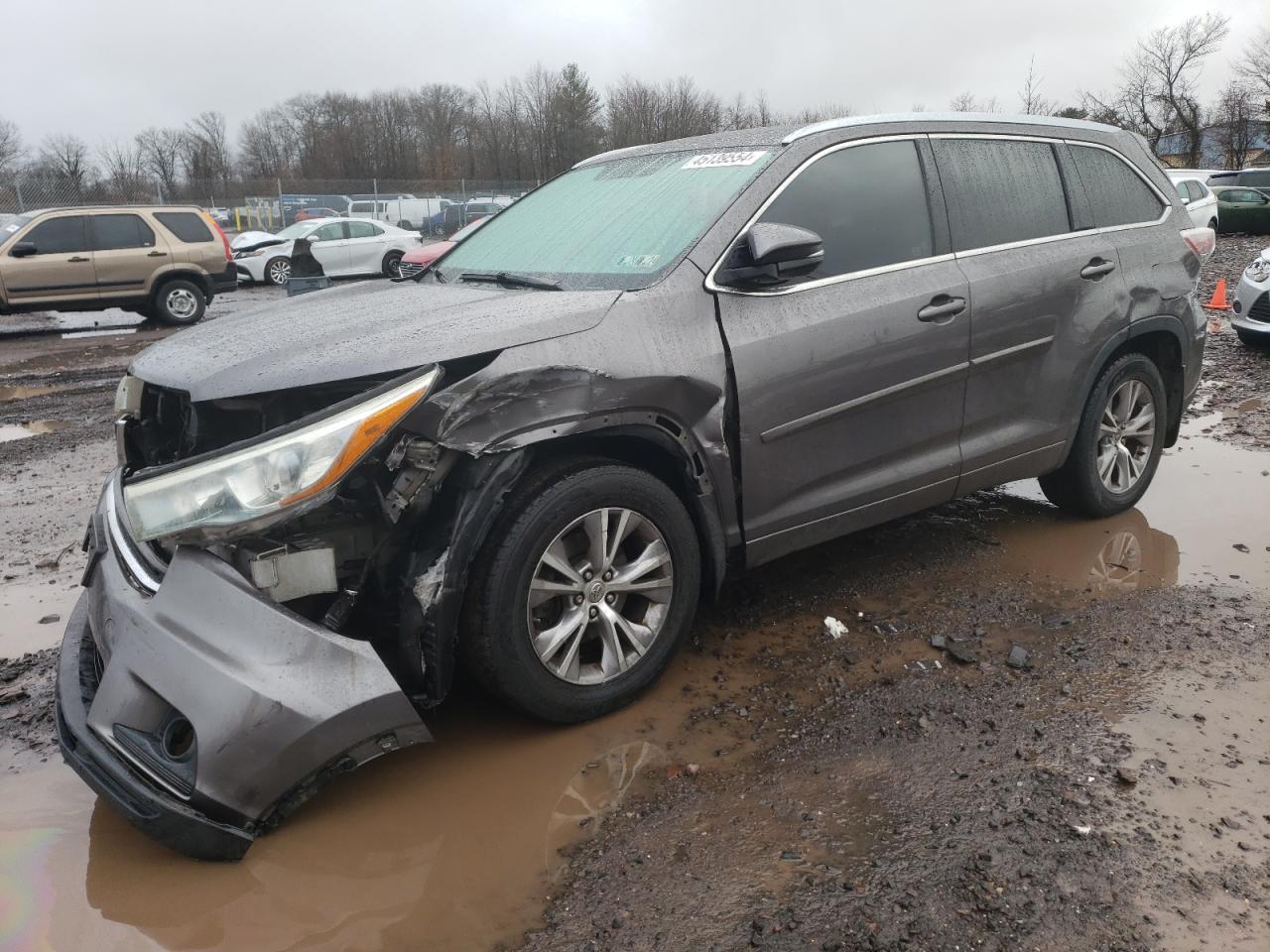 TOYOTA HIGHLANDER 2015 5tdjkrfh3fs125435