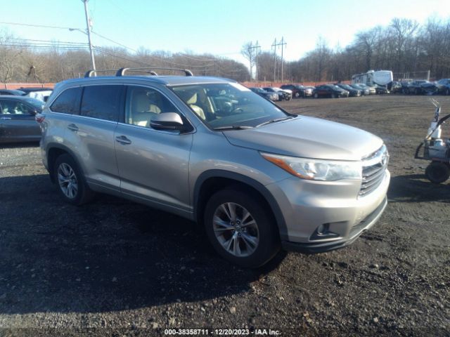 TOYOTA HIGHLANDER 2015 5tdjkrfh3fs130831