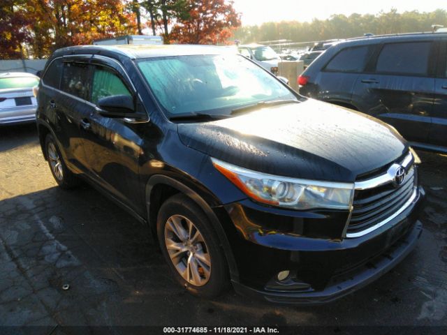 TOYOTA HIGHLANDER 2015 5tdjkrfh3fs144504