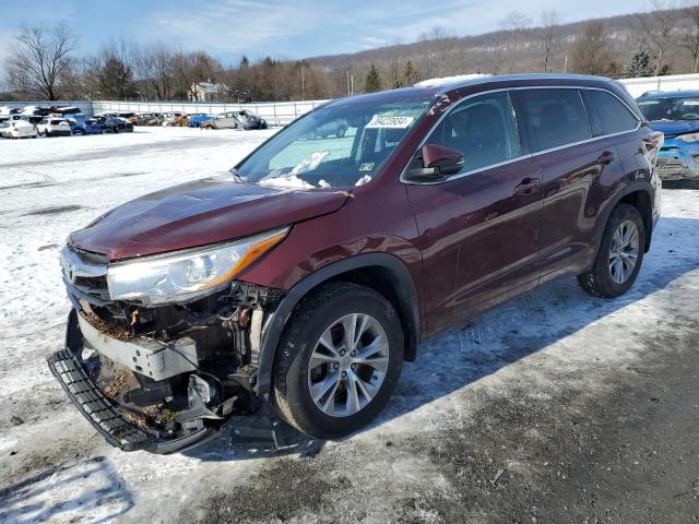 TOYOTA HIGHLANDER 2015 5tdjkrfh3fs192729