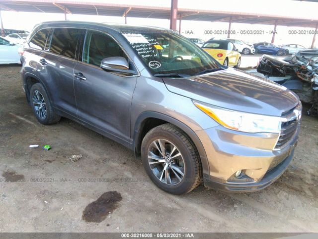 TOYOTA HIGHLANDER 2016 5tdjkrfh3gs301403