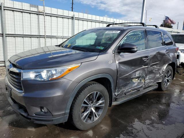 TOYOTA HIGHLANDER 2016 5tdjkrfh3gs328133