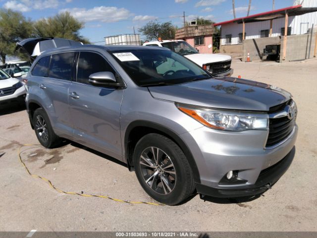 TOYOTA HIGHLANDER 2016 5tdjkrfh3gs328262