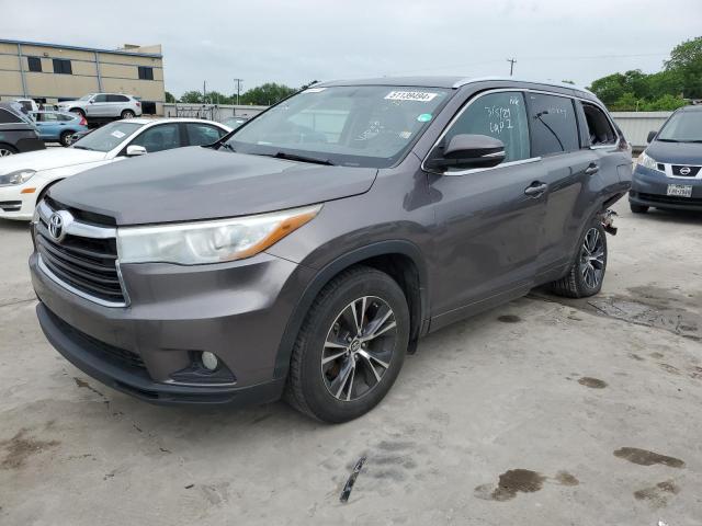 TOYOTA HIGHLANDER 2016 5tdjkrfh3gs504131