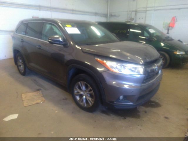 TOYOTA HIGHLANDER 2014 5tdjkrfh4es013497