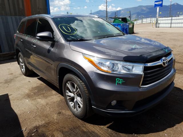 TOYOTA HIGHLANDER 2014 5tdjkrfh4es016304