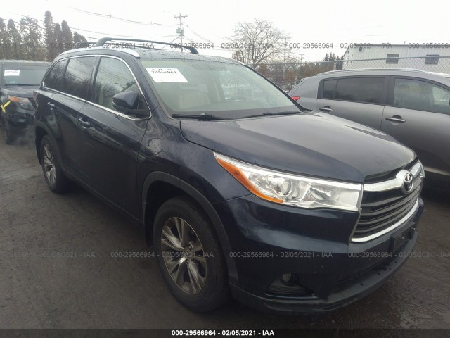 TOYOTA HIGHLANDER 2014 5tdjkrfh4es022717