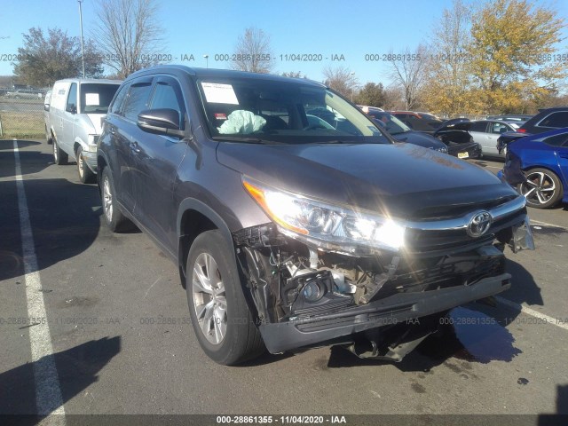 TOYOTA HIGHLANDER 2014 5tdjkrfh4es058648