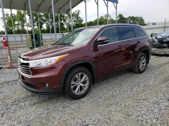 TOYOTA HIGHLANDER 2015 5tdjkrfh4fs075645