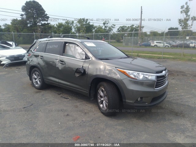 TOYOTA HIGHLANDER 2015 5tdjkrfh4fs098147